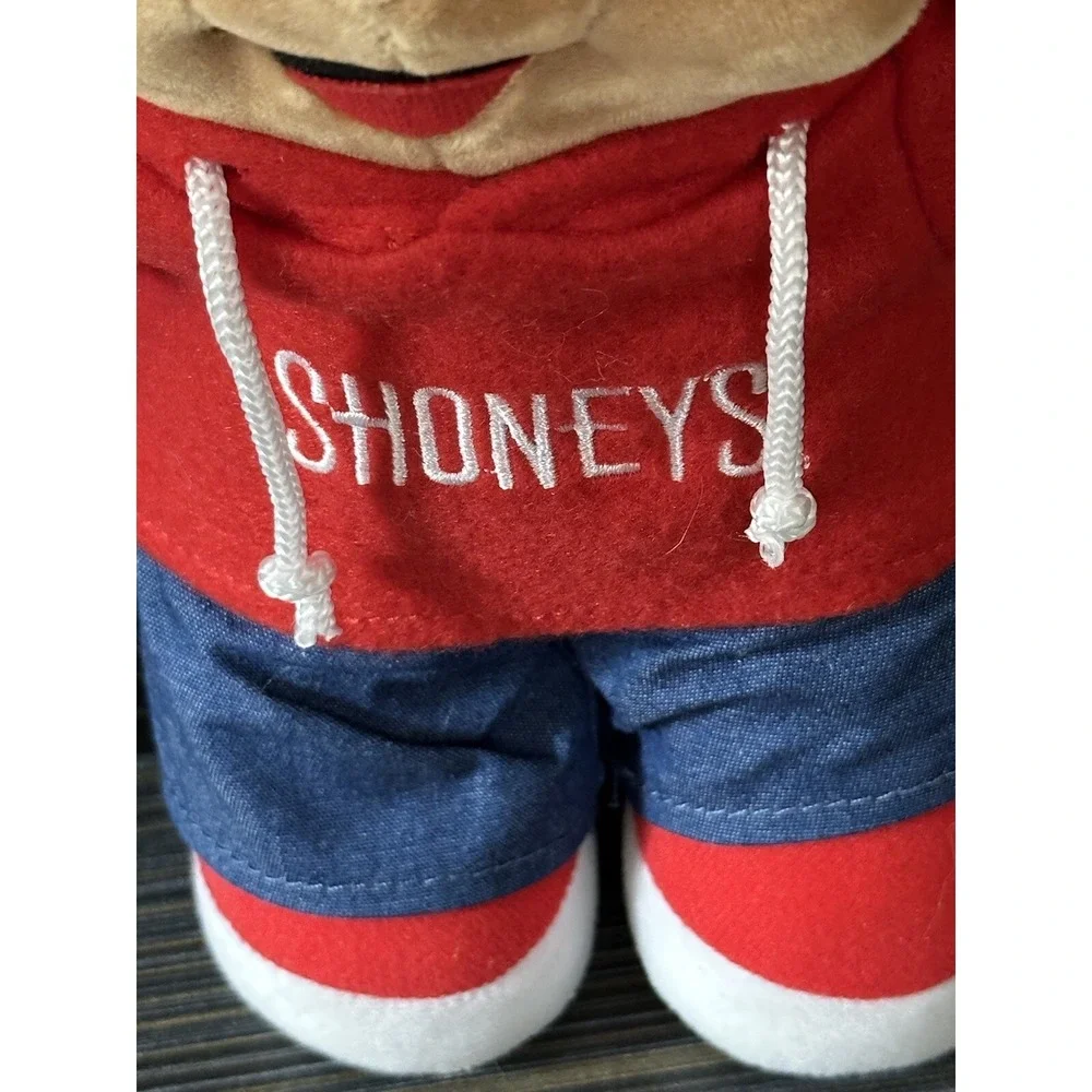 Shoney's Restaurant Shoney Bear Hoodie Plush 12